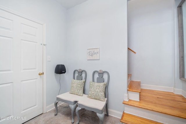 view of sitting room