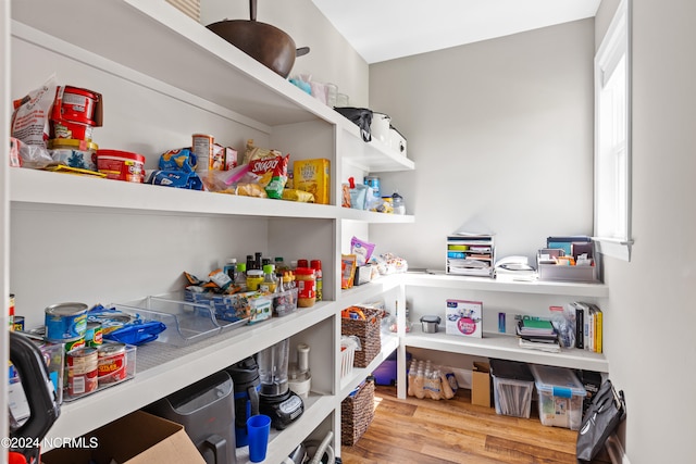 view of pantry