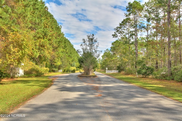 view of road