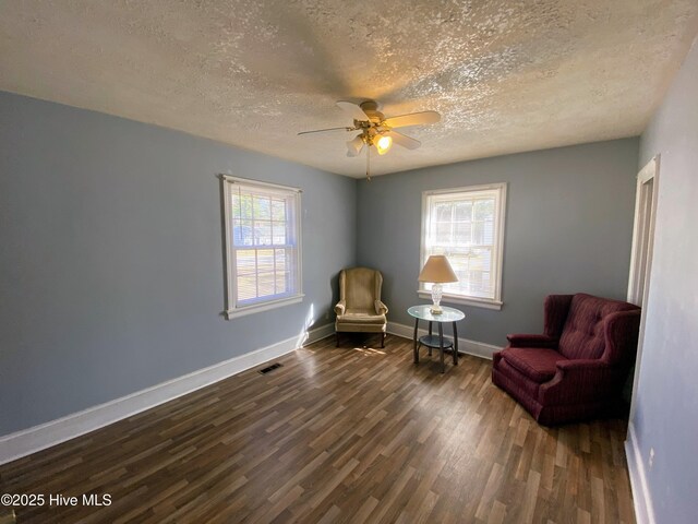 dining area with dark tile patterned flooring