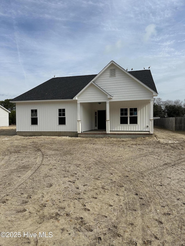 view of front of house