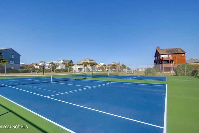 view of sport court