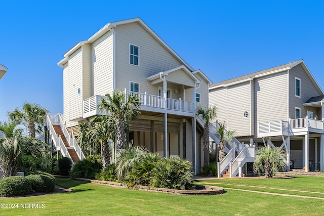 exterior space with stairway