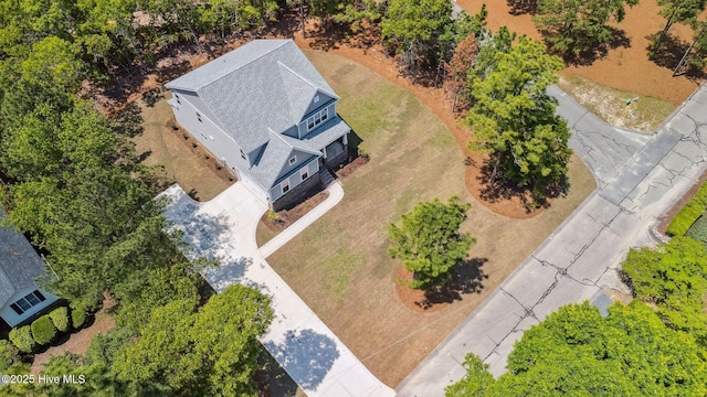 aerial view