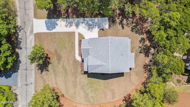 drone / aerial view