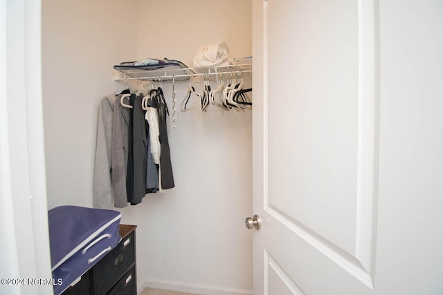 view of spacious closet