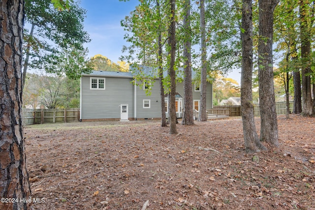 view of rear view of house