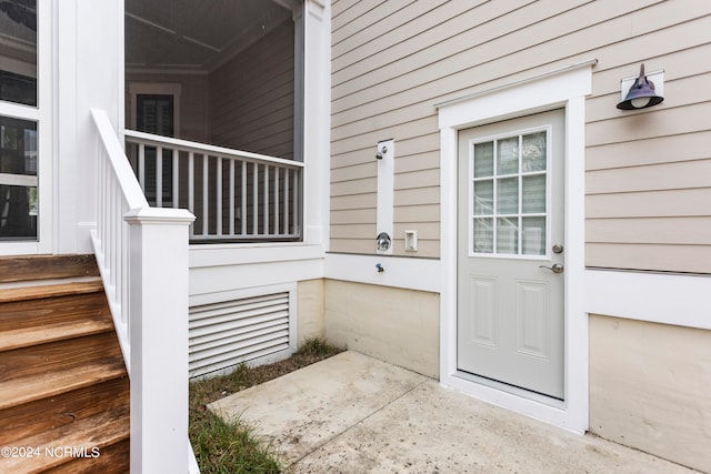 view of property entrance