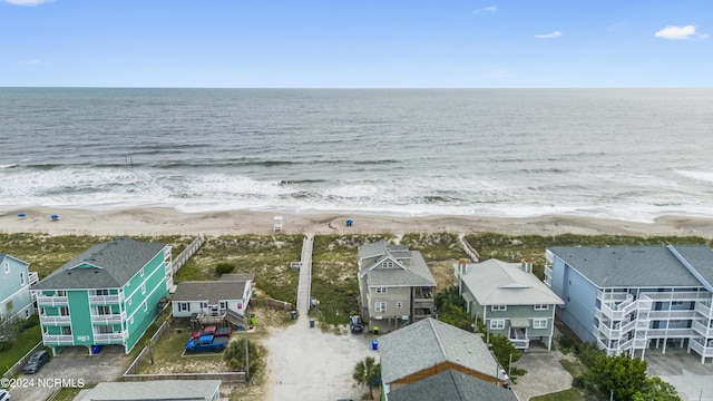 1230 Pinfish Ln, Carolina Beach, NC 28428 - drone / aerial view of expansive beach