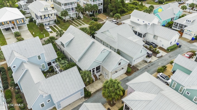 1230 Pinfish Ln, Carolina Beach, NC 28428 - aerial perspective of suburban area