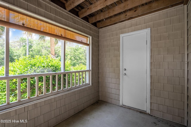 633 Spencer Farlow Dr Unit 12, Carolina Beach, NC 28428 - view of unfurnished sunroom