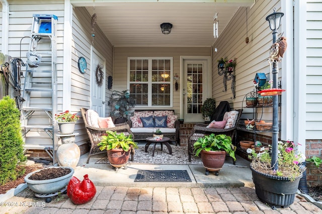 view of patio / terrace with outdoor lounge area