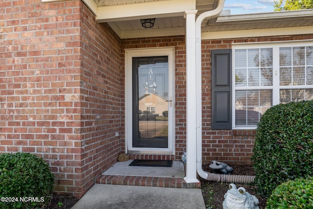 view of property entrance