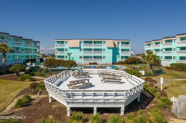 view of property's community