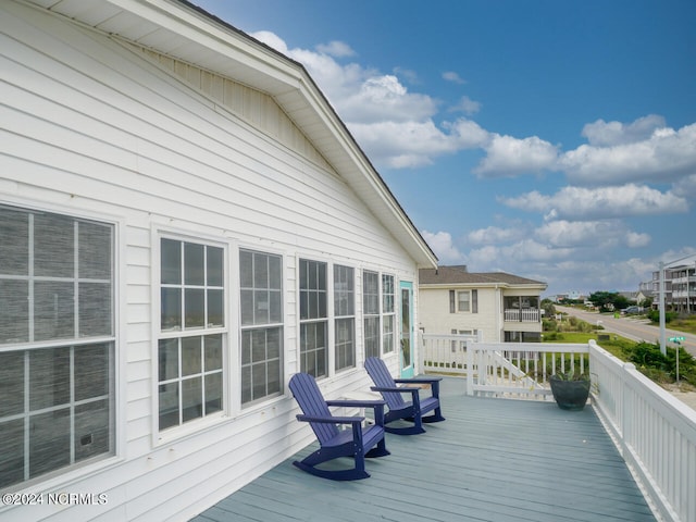 view of deck