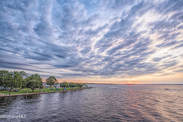 property view of water