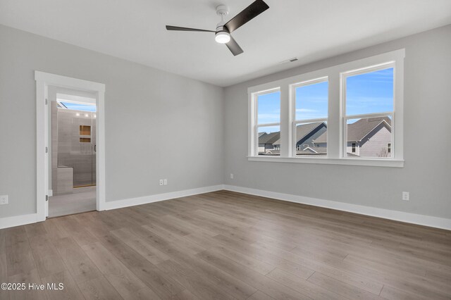 view of patio / terrace featuring ceiling fan