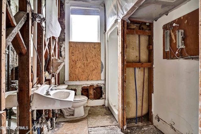 bathroom with toilet