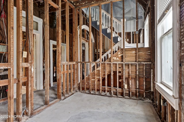 miscellaneous room featuring plenty of natural light