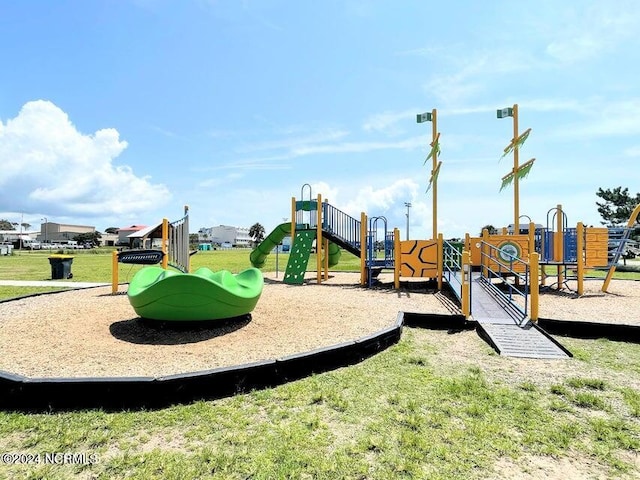 view of play area