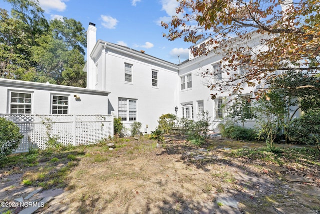 view of rear view of house