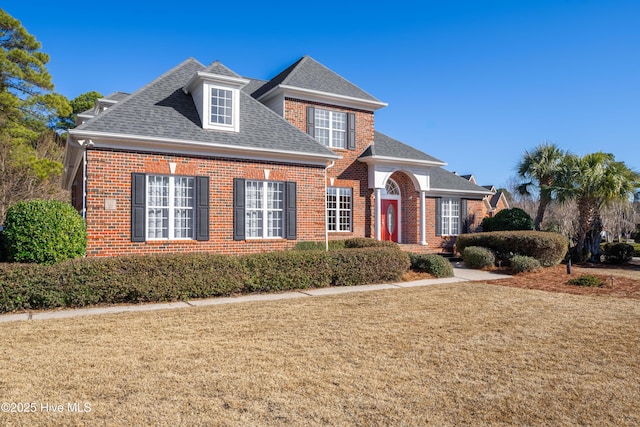 front of property with a front yard