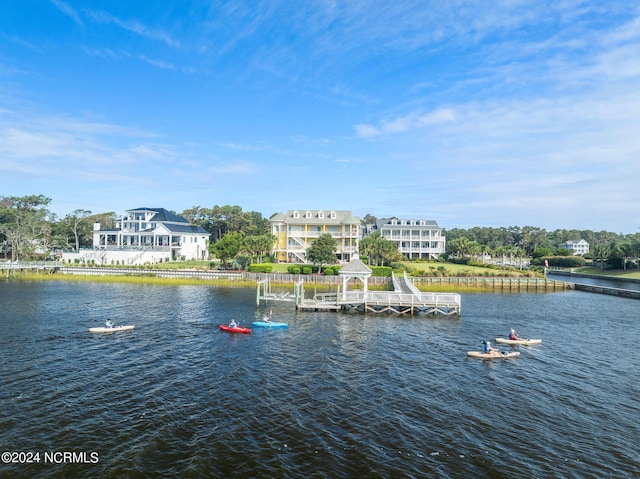 property view of water