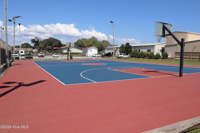 view of sport court