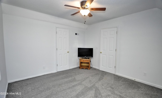 4746 Rail Ct SW, Shallotte, NC 28470 - unfurnished living room featuring ceiling fan and carpet floors
