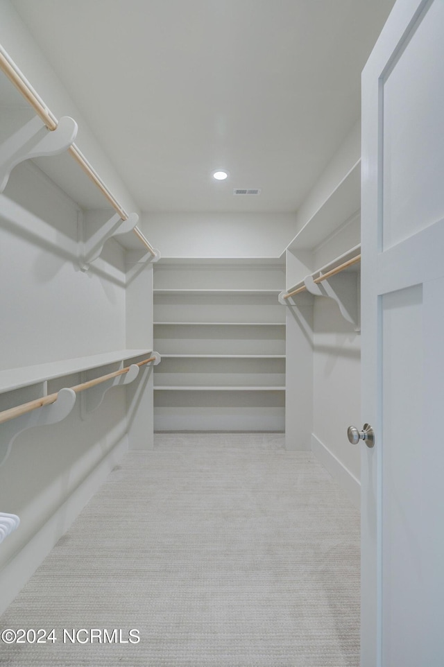 7 S Waterfront Pl, Hampstead, NC 28443 - spacious closet featuring visible vents and carpet