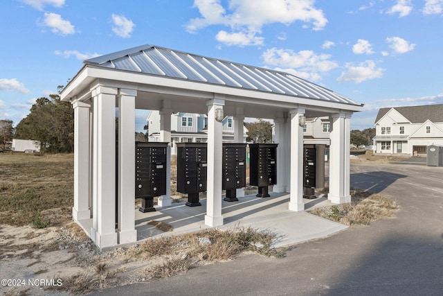 view of property's community with mail boxes