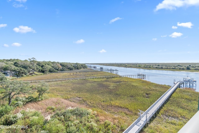 property view of water