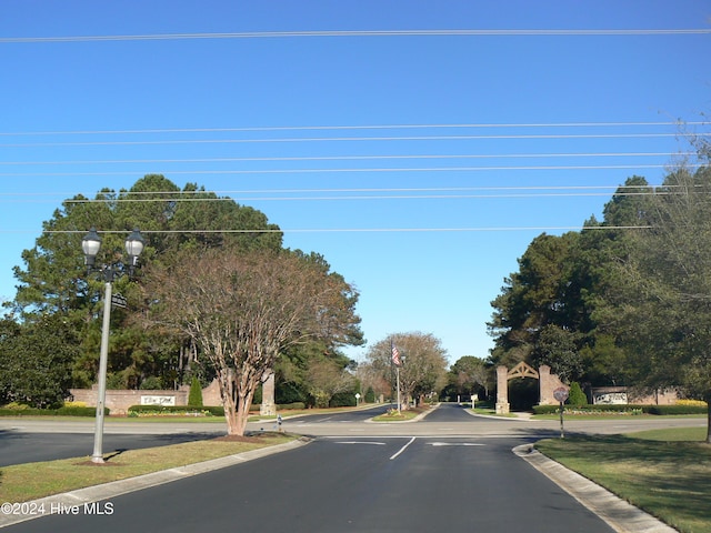 view of road