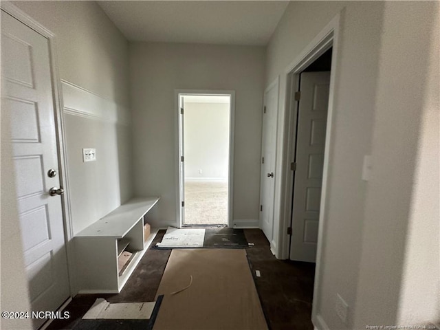 view of mudroom