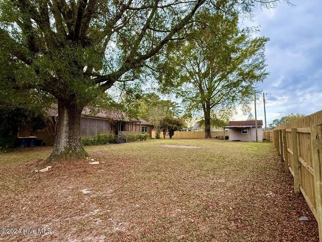 view of yard