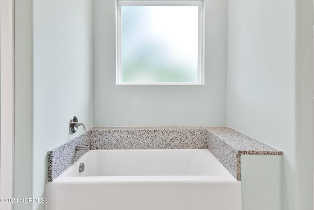 bathroom featuring a bathtub