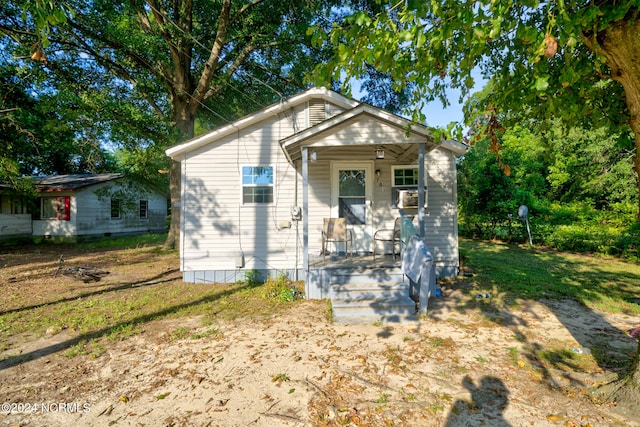 view of bungalow-style house