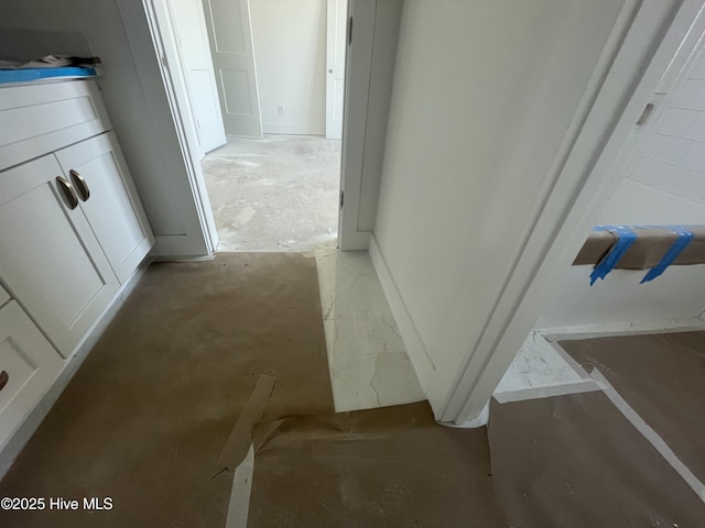 3413 Autumn Breeze Ct, Grimesland, NC 27837 - bathroom with unfinished concrete floors