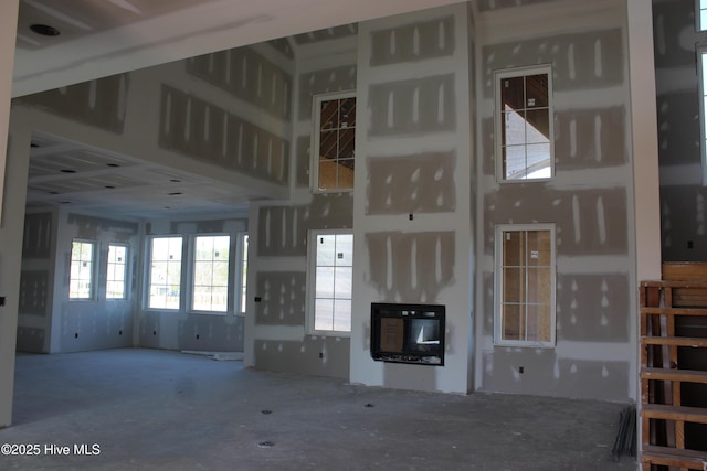 view of unfurnished living room