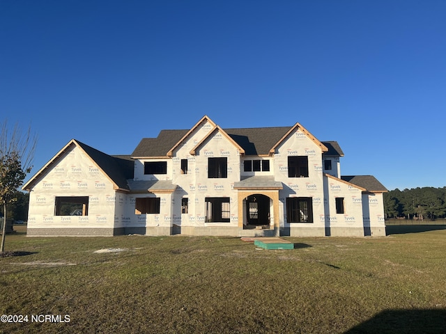 3413 Autumn Breeze Ct, Grimesland, NC 27837 - property under construction featuring a front yard