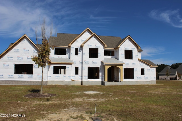 3413 Autumn Breeze Ct, Grimesland, NC 27837 - property in mid-construction with a front lawn