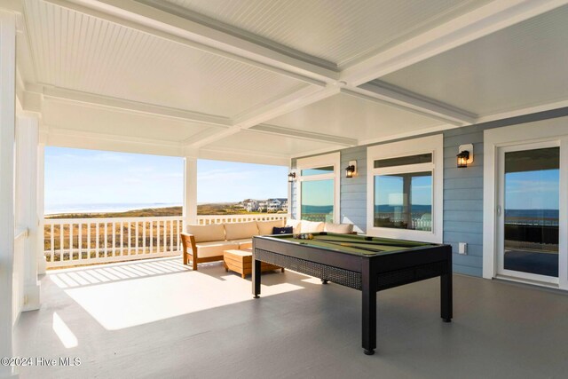 view of patio / terrace featuring outdoor lounge area