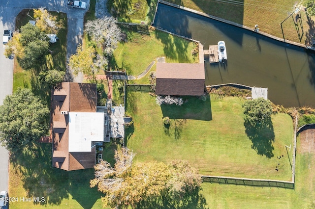403 W Spring St, Swansboro, NC 28584 - drone / aerial view
