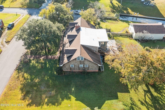 403 W Spring St, Swansboro, NC 28584 - aerial view of property and surrounding area