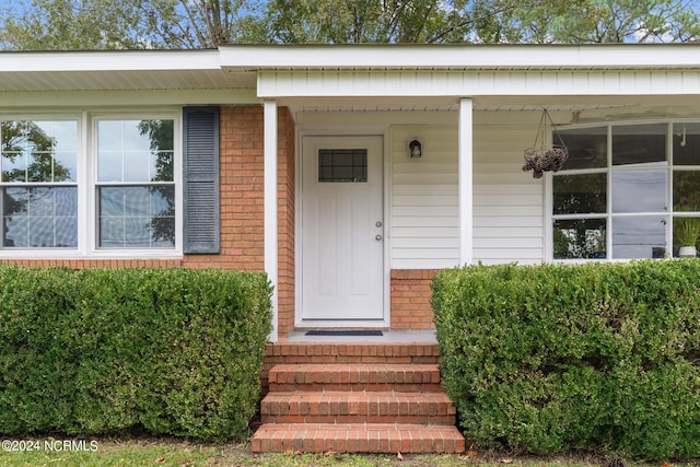 view of property entrance