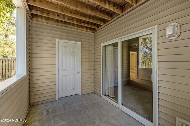 exterior space with a patio area