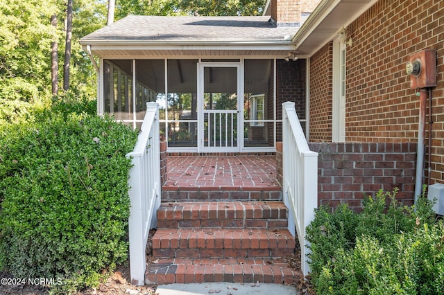 view of property entrance