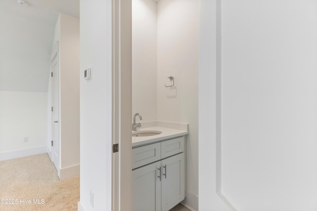 5312 Hanahan Dr, Wilmington, NC 28403 - bathroom featuring vanity and baseboards