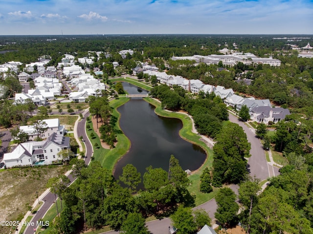 5312 Hanahan Dr, Wilmington, NC 28403 - aerial view of residential area featuring a nearby body of water