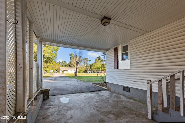 view of patio